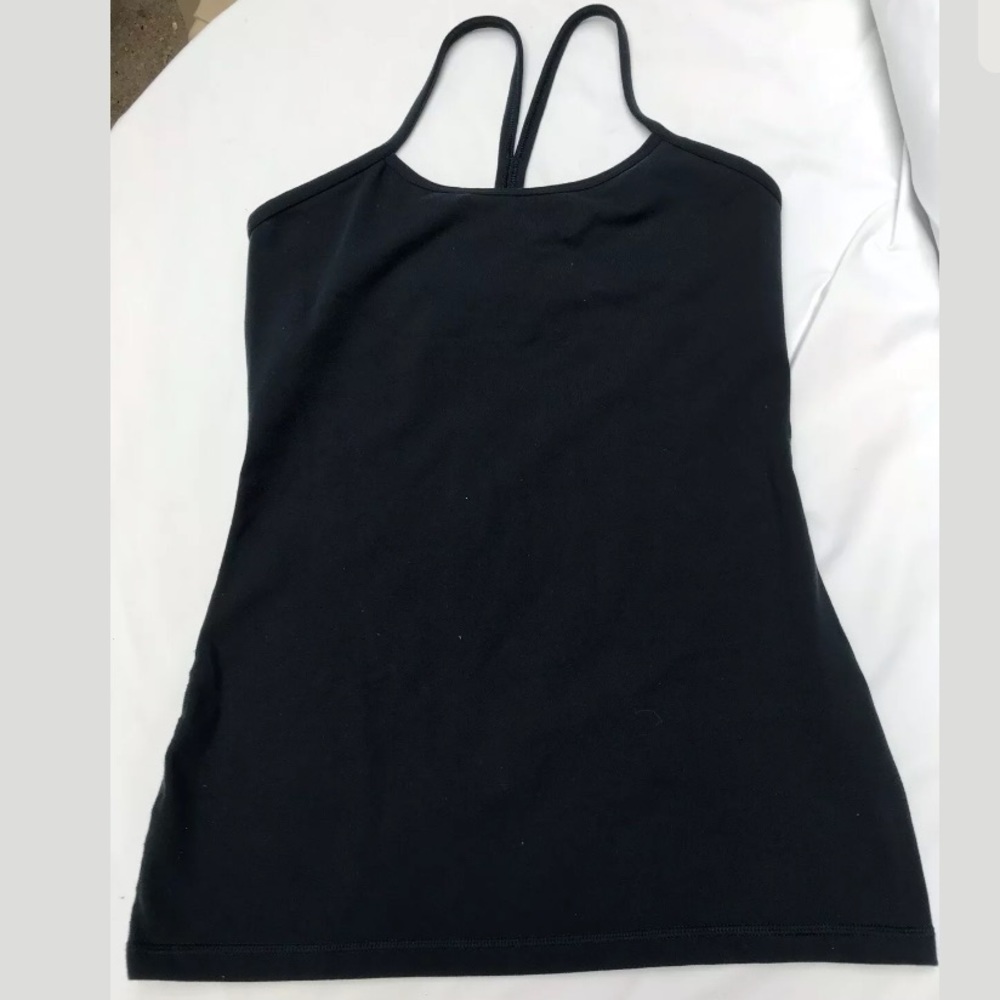 Midnight blue power Y Lululemon tank 6
